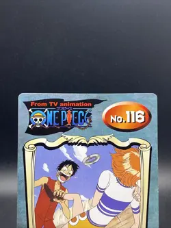 Luffy & Nami One Piece Super Bromide Japanese Collection Items No.116 - Image 2