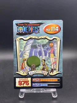 Luffy & Usopp & Nami One Piece Super Bromide Japanese Collection Items No.114 - Image 1