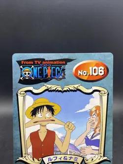 Luffy & Nami One Piece Super Bromide Japanese Collection Items No.106 - Image 2