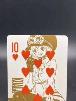 Koala Heart Ten One Piece Japan Limited Film Gold Playing Cards - Image 2