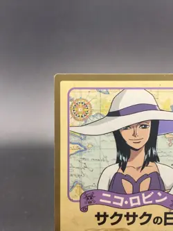 Nico Robin One Piece Baron Omatsuri and the Secret Island Visitor Bonus Card - Image 2