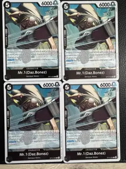 Mr.1(Daz.Bonez) Foil OP14-090 The Azure Sea's Seven One Piece (playset) - Image 1