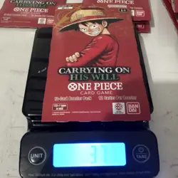One Piece Carrying On His Will OP-13 Booster Pack English HEAVY 37.7G - Image 1