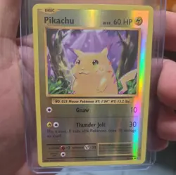 Pikachu 35/108 Reverse Holo Evolutions 2016 Mitsuhiro Arita Pokemon Card NM - Image 1