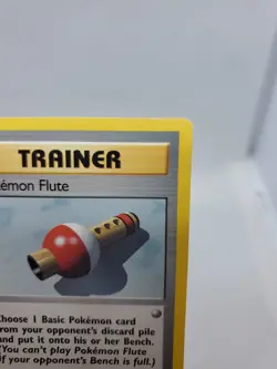 POKEMON FLUTE 86/102 Base Set Pokemon Card - Image 3