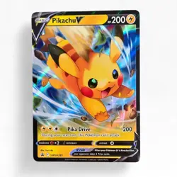 Pikachu V SWSH285 SWSH: Sword & Shield Promo Cards Holo NM - Image 1