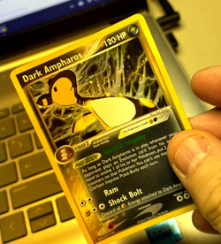 Dark Ampharos 2/109 Holo Rare Team Rocket Returns NM Pokemon Card - Image 2