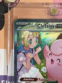 Lillie's Clefairy ex SIR 184/159 Single Raw Card Journey Together Pokemon - Image 2