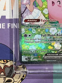 Lillie's Clefairy ex SIR 184/159 Single Raw Card Journey Together Pokemon - Image 5
