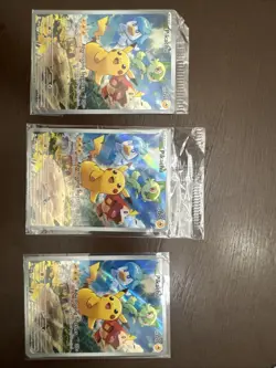 Pikachu 027 Sv: Scarlet & Violet Promo Cards Holo 2 Still In Wrapper - Image 1