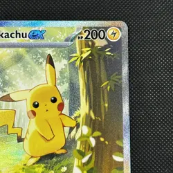 Pikachu EX 276/217 SIR Ascended Heroes Pokemon TCG Alternate Art Rare Holo Card - Image 3