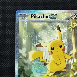 Pikachu EX 276/217 SIR Ascended Heroes Pokemon TCG Alternate Art Rare Holo Card - Image 5
