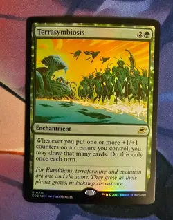 MTG Terrasymbiosis x1 near mint *FOIL* from Promo Pack: Edge of Eternities - Image 1
