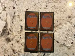 Mtg Sacrifice Revised x4 - Magic the Gathering Revised Sacrifice Playset Played - Image 2