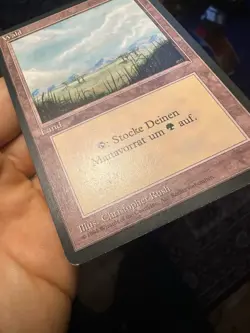 German FBB • Misprint Wald "Forest Plains" • Pack Fresh • Mtg (624) - Image 4