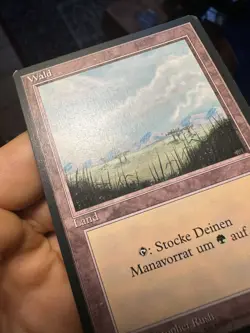 German FBB • Misprint Wald "Forest Plains" • Pack Fresh • Mtg (624) - Image 5