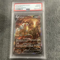 Entei V GG36/GG70 Crown Zenith PSA 10 Gem Mint. 2023 Pokemon SWSH TCG - Image 1