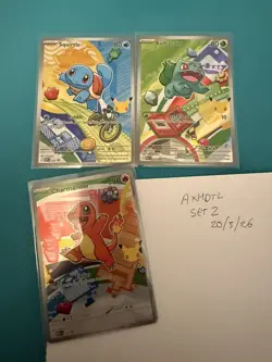 Pokemon First Partner Collection Gen 1 Kanto Starters - Image 1
