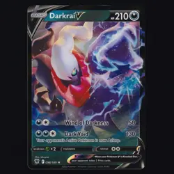 Darkrai V 098/189 Astral Radiance Holo Rare V Pokemon TCG NM - Image 1