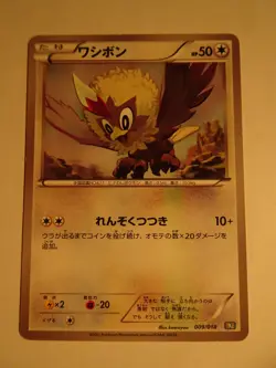 Pokemon Card / Carte Rufflet 009/018 BKB ( Black Kyurem EX ) - Image 1