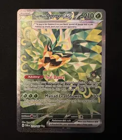 Pokemon Teal Mask Ogerpon ex - Holo SV06: Twilight Masquerade 211/167 NM - Image 1