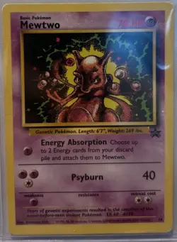 Mewtwo 14/53 Wotc Promo Regular 70 HP Pokemon Card - Image 1
