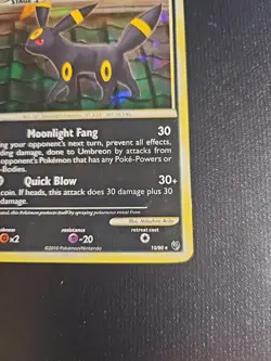 Umbreon Cracked Ice Holo 10/90 Undaunted Pokemon - Image 4