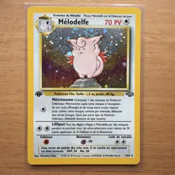 Carte Pokemon - Melodelfe Clefable 1/64 edition 1 Holo - Jungle - Near Mint - Image 1