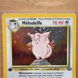 Carte Pokemon - Melodelfe Clefable 1/64 edition 1 Holo - Jungle - Near Mint - Image 2