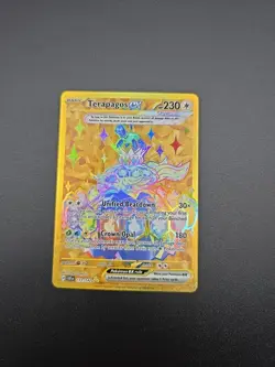 Pokemon 2024 Terapagos Ex 173/142 Stellar Crown Secret Rare NM - Image 2
