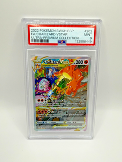 2022 Pokemon SWSH Charizard VSTAR UPC Black Star Promo BSP #262 PSA 9 - Image 1