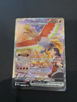 Ethan’s Ho-Oh EX 230/182 SIR Pokemon Destined Rivals Special Illustration Rare - Image 1
