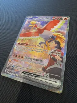 Ethan’s Ho-Oh EX 230/182 SIR Pokemon Destined Rivals Special Illustration Rare - Image 2