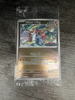 Pokemon Best Buy Paradox Rift Stamp - 107/182 Slither Wing - NM - Sealed - Image 2