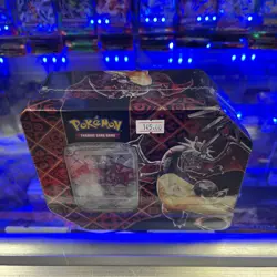 Pokemon TCG Paldean Fates Shiny Charizard ex 5-Pack Tin - Sealed - Image 2
