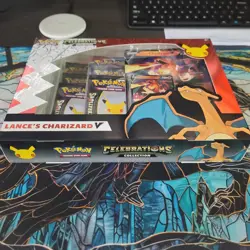 Pokemon Celebrations Collection Lance's Charizard V Promo Box - Factory Sealed 820650809392 - Image 5