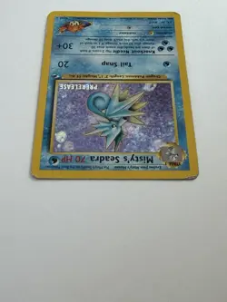 Pokemon Gym Heroes Misty’s Seadra Holo [PRERELEASE] 9/132 - Image 3