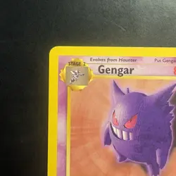 Pokemon Vintage Non-holo Rare Gengar Fossil Wotc 1999 - Image 2