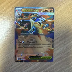 Pokemon TCG Mega Charizard Y EX MEP030 Holo Promo Near Mint - Image 1