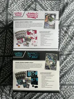 Pokemon Center Black Bolt & White Flare ETB Set – Elite Trainer Box Sealed - Image 2