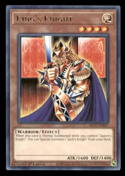 Yugioh King's Knight #KICO-EN027 King's Court LP - Image 1