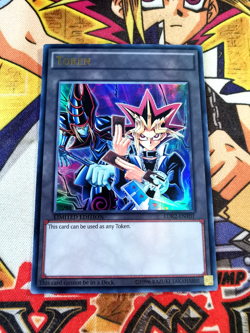Yami Yugi Token ldk2-ent01 Ltd Ed (NM) Ultra Rare Yu-Gi-Oh! - Image 1