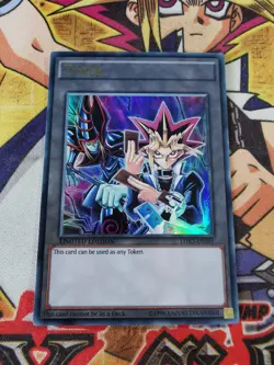 Yami Yugi Token ldk2-ent01 Ltd Ed (NM) Ultra Rare Yu-Gi-Oh! - Image 3