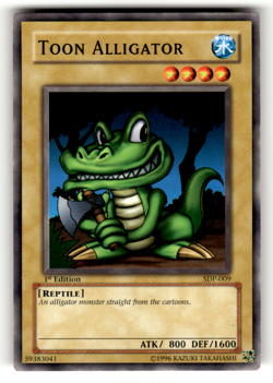 Toon Alligator SDP-009 1st Edition Common Starter Deck: Pegasus LP - Image 1