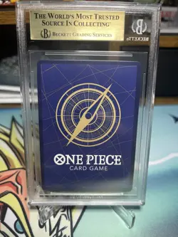 BGS 9.5 GEM MINT Luffy AWAKENING NEW ERA 012 1ST ANNIVERSARY One Piece Card - Image 2