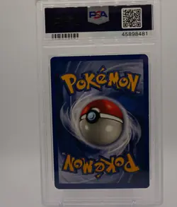 HOLO Machomp Pokemon Card Sealed Case 1st Edition PSA GM - Image 2