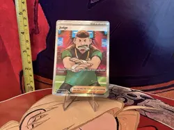 Pokemon Judge Full Art TCG Collectable English Trading Card - Image 1