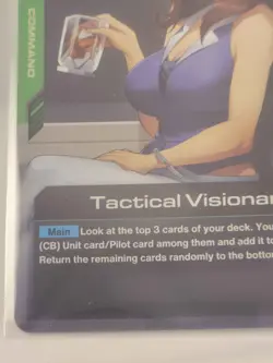 Gundam TCG Tactical Visionary ST07-014 Store Tournament Participation Card - Image 5