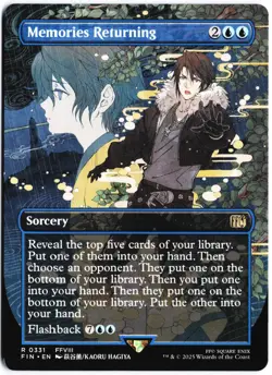 Memories Returning (Borderless) R FINAL FANTASY 331 NM - Image 1