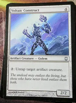 Voltaic Construct Darksteel NM/LP - Image 1